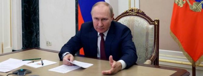 Putin llama a Ucrania a poner fin a la guerra y volver a negociaciones