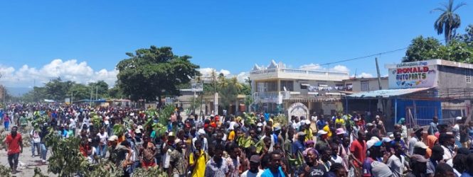 HAITI: Se agudiza crisis; la Policía abre fuego contra manifestantes