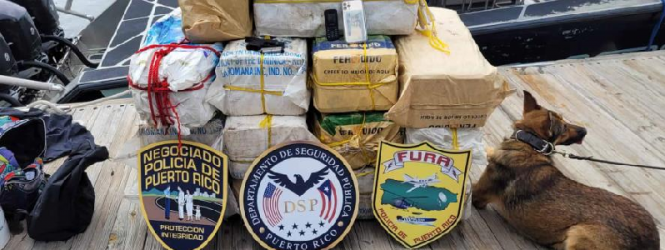 Acusan cuatro dominicanos en PR de introducir 327 kilos de cocaína