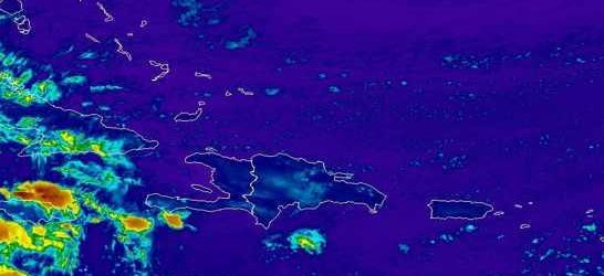 Lluvias dispersas este miércoles en varias localidades, según la Onamet