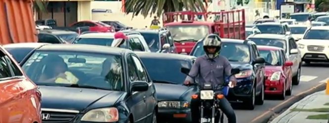 Es cada vez más caótico el tránsito en la ciudad de Santo Domingo