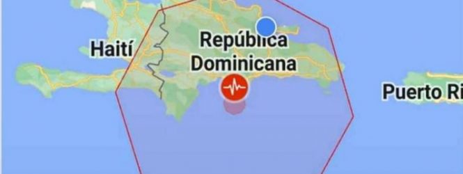 Un temblor 5.3 sacudió hoy SD y otras zonas de Rep. Dominicana