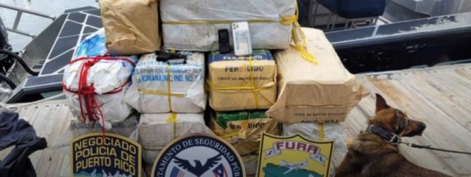 Detienen en Puerto Rico a 18 dominicanos con 450 kilos de cocaína