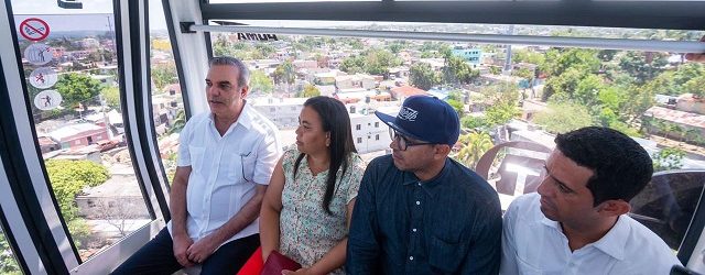 Abinader inaugura la segunda línea del teleférico Sto. Domingo