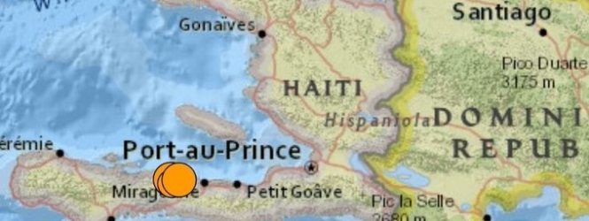Sismo magnitud 4,9 en sur de Haití deja tres muertos y heridos