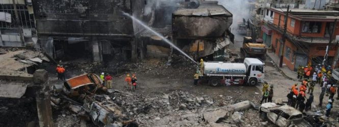 La empresa de plásticos, epicentro de explosión en San Cristóbal