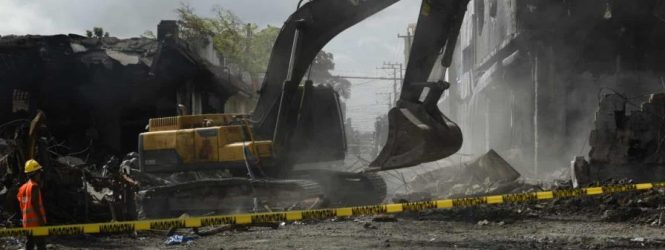 Realizan última búsqueda de cadáveres tras explosión en San Cristóbal