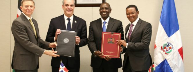 Kenia agradece a RD ofrecer apoyos a posible fuerza de paz en Haití