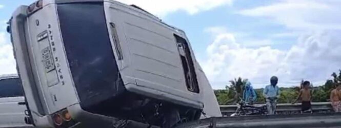 Identifican dos de los tres muertos del vuelco de yipeta en autovía del Este