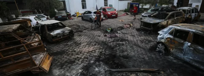 La inteligencia preliminar de EE.UU. sugiere que probablemente hayan muerto entre 100 y 300 personas en la explosión en un hospital de Gaza