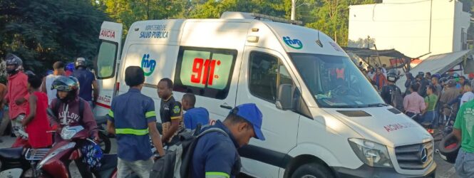 Accidente en Haina: Patana choca con autobús de pasajeros