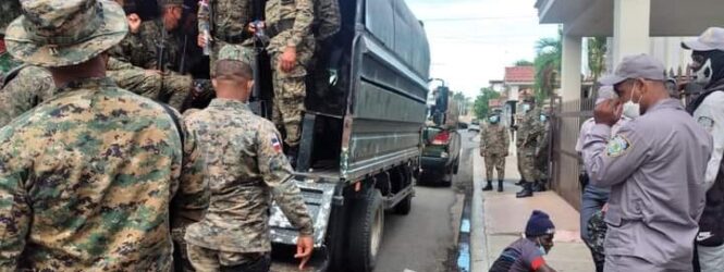 Ejército de RD militariza Dajabón tras entrada de policías haitianos