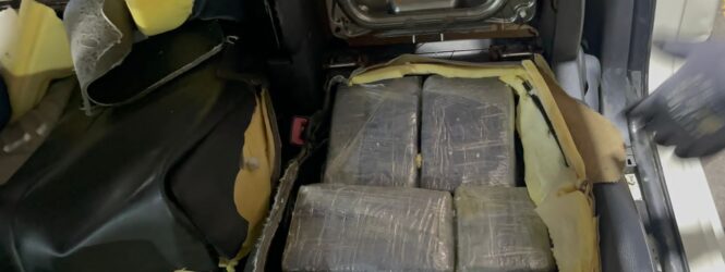Ocupan 61 paquetes de cocaína en vehículo iría a P. Rico en Ferry