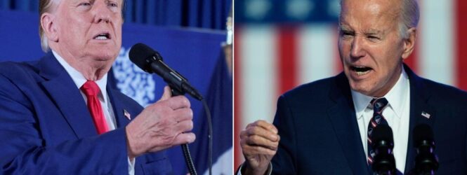 Donal Trump lidera encuestas en cinco de seis estados clave de EU