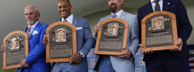 Dominicano Adrián Beltré ingresa en el Salón de la Fama de la MLB