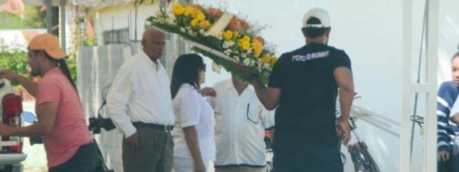 Honras fúnebres de Osvaldo Virgil, primer pelotero dominicano en Grandes Ligas