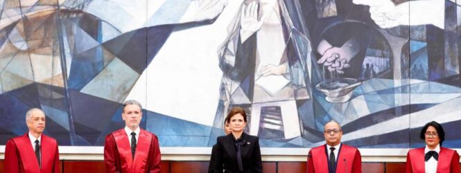 Luis Abinader no acudió nuevamente a un acto solemne de las altas cortes