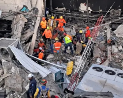 5 días después del derrumbe se desconocen causas del mismo