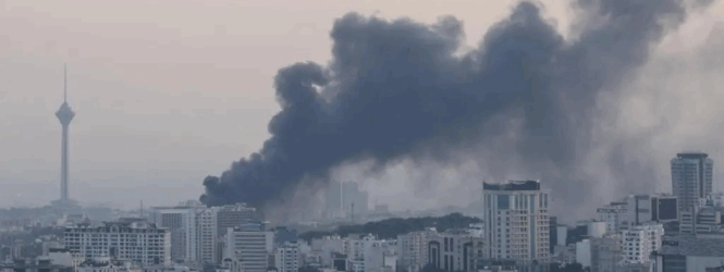 Israel destruye cuartel general de la seguridad interna de Irán