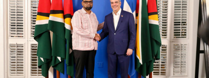 Guyana: el país que Abinader ha visitado tres veces en poco más de dos años