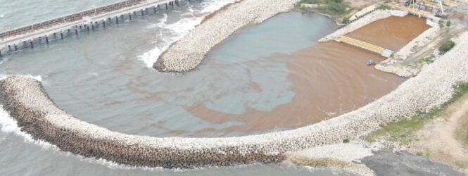 Unidad 1 de Punta Catalina salió de operación por obstrucción de sargazo