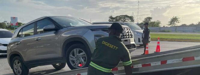 En un operativo 27 conductores fallaron la prueba de alcoholemia en el tramo entre Bávaro y Friusa