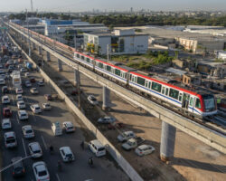 Abinader anuncia que la Línea 2C del Metro comenzará a operar el 24 de febrero
