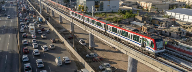 Abinader anuncia que la Línea 2C del Metro comenzará a operar el 24 de febrero