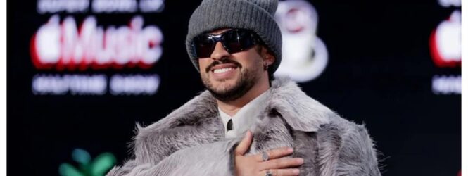 Lo que hizo Bad Bunny tras su presentación en el Super Bowl que ha generado confusión