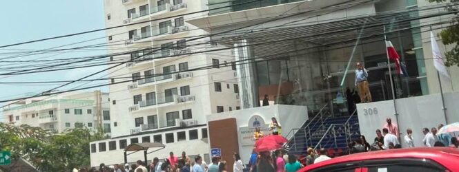 Sismo 5.0 sacude a la R. Dom; evacúan edificios en la capital