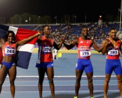 Dominicana recupera la medalla de oro en relevo mixto 4×100